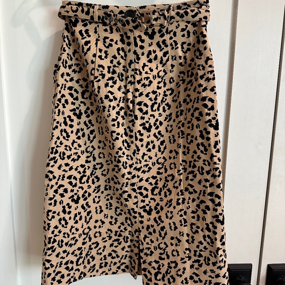 Trashy Diva Leopard Print Pencil Skirt